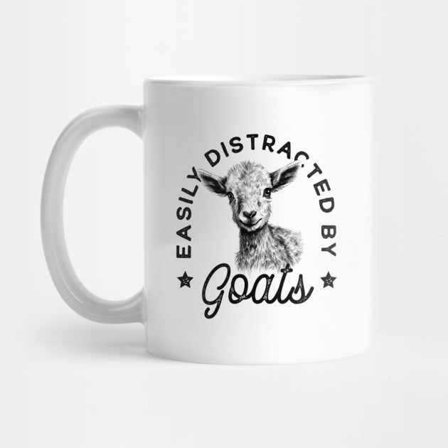 Easily Distracted By Goats by Teresa's Store 1